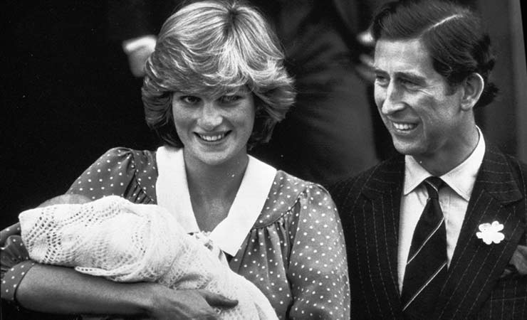 la principessa diana e il principe carlo