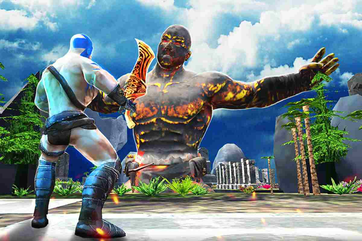 Kratos Spartan Warrior War of Gods vs Titans, la copia di God of War